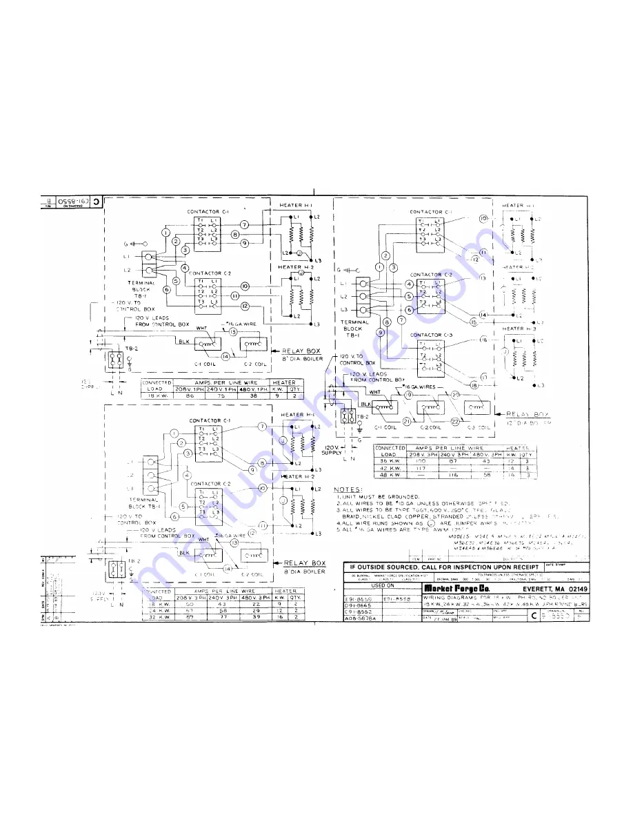 Market Forge Industries M24E42 Owner'S Manual Download Page 18