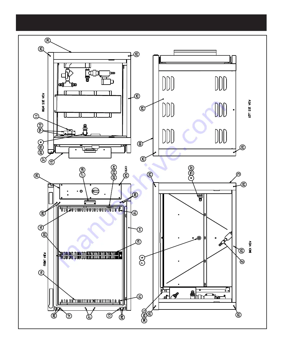 Market Forge Industries PLUS-TWELVE ST-12 Installation, Operation & Maintenance Manual Download Page 26