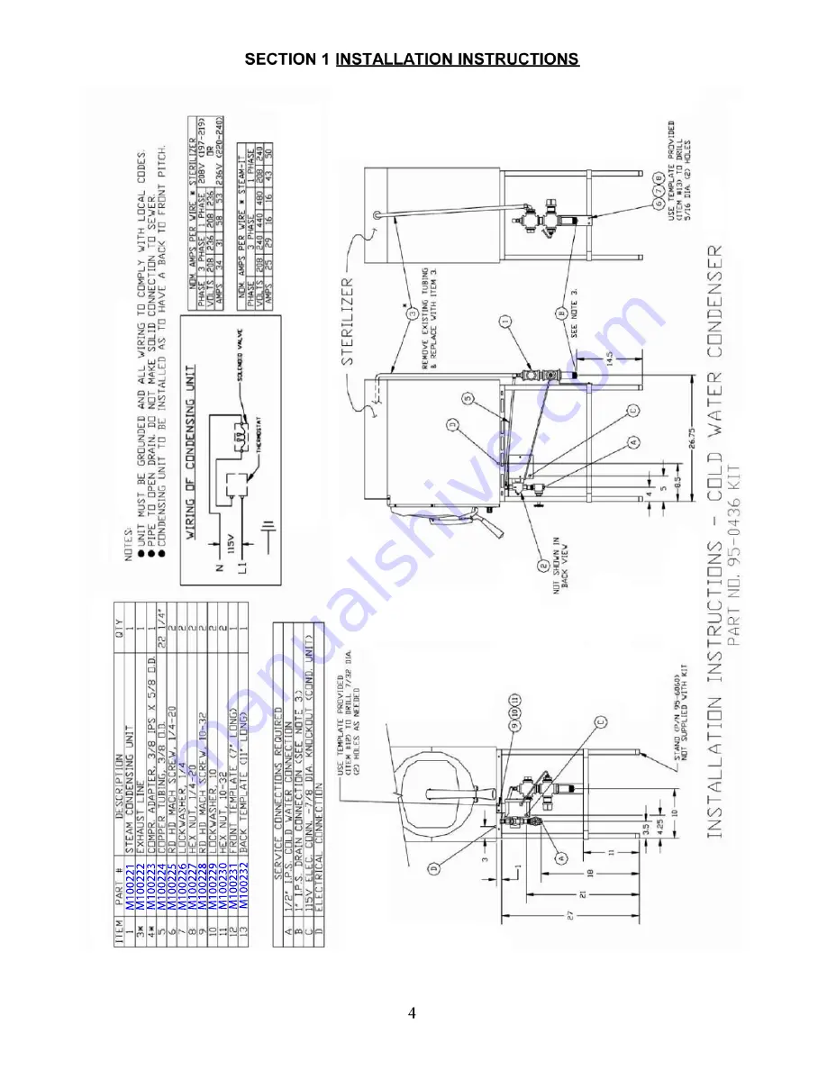 Market Forge Industries STM-E Owner'S Manual Download Page 6