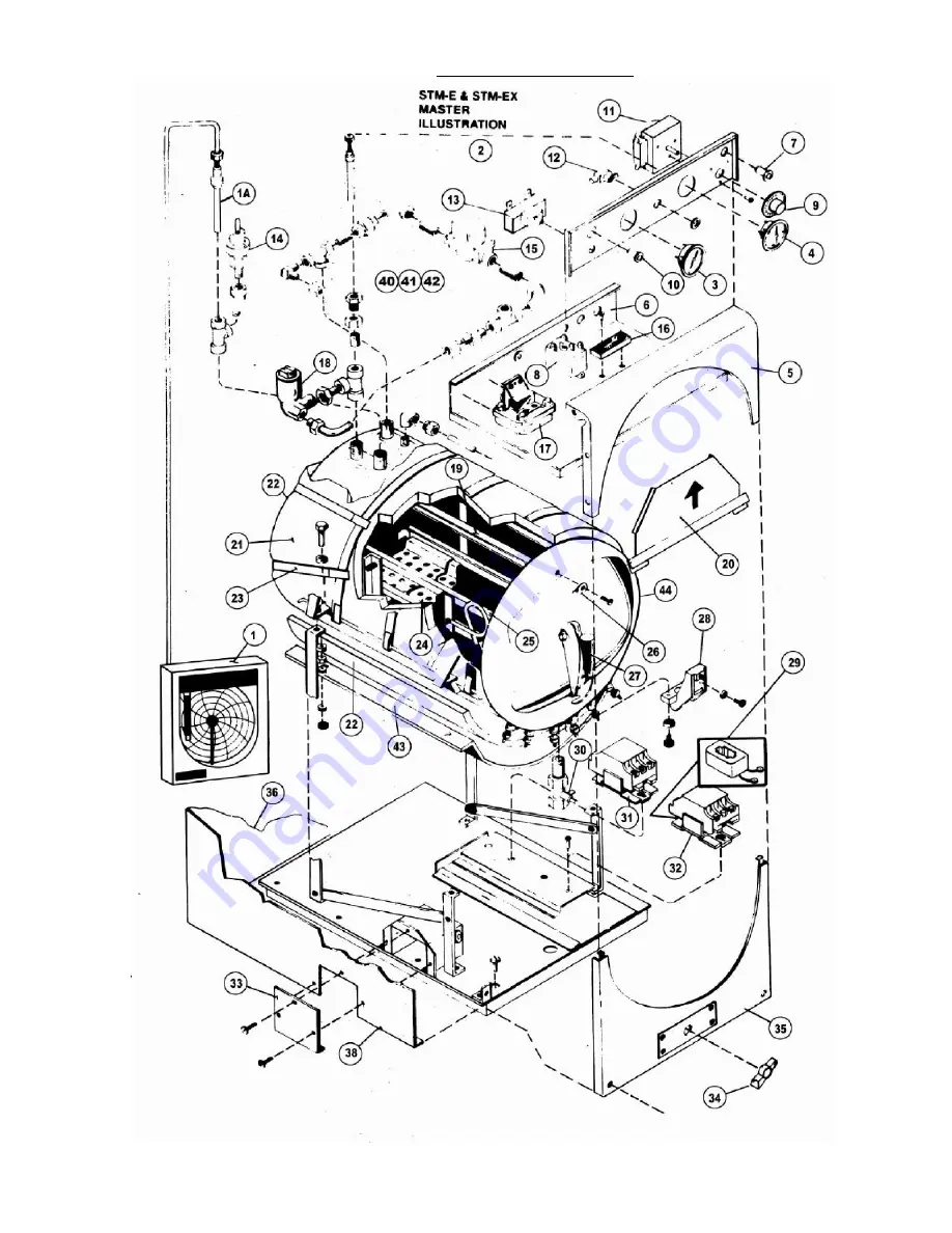 Market Forge Industries STM-E Owner'S Manual Download Page 28