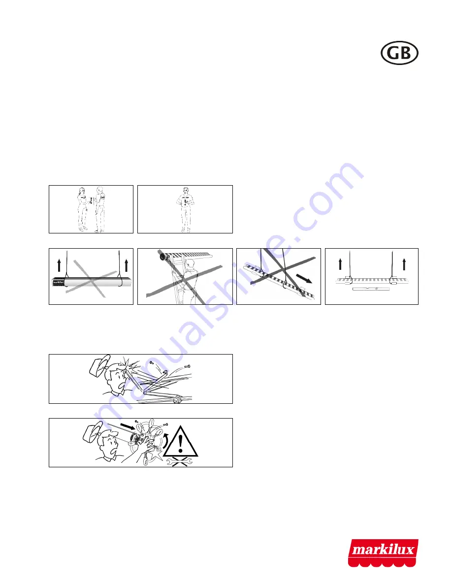 Markilux 790 Installation Notes Download Page 4