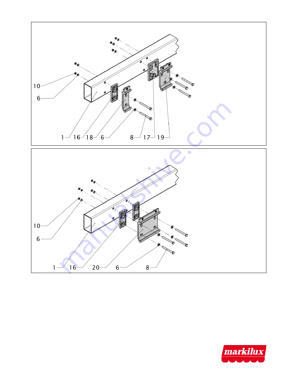 Markilux Syncra uno Mounting Instructions Download Page 8