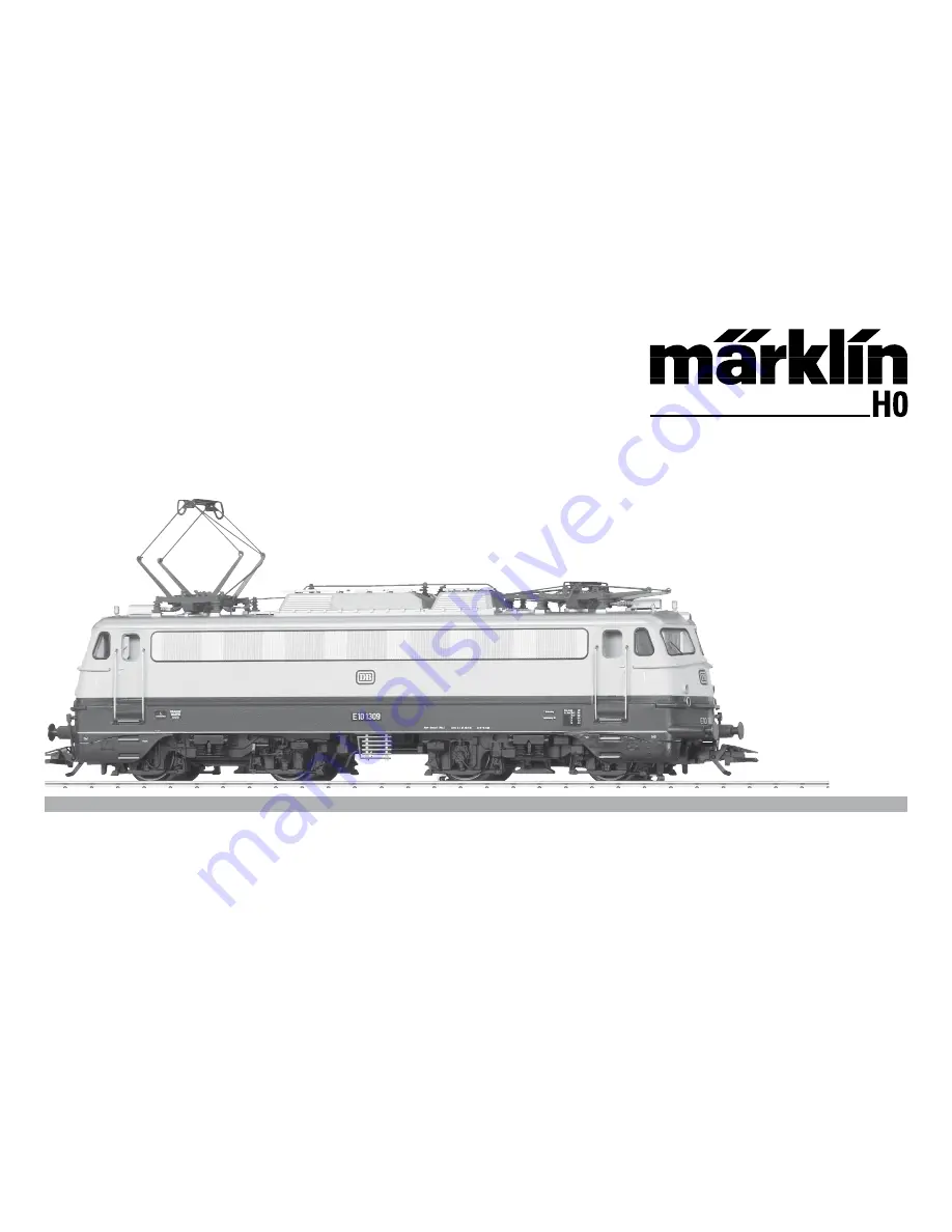 marklin 37012 User Manual Download Page 1