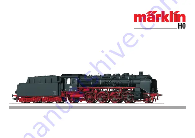 marklin BR 39.0-2 Скачать руководство пользователя страница 1