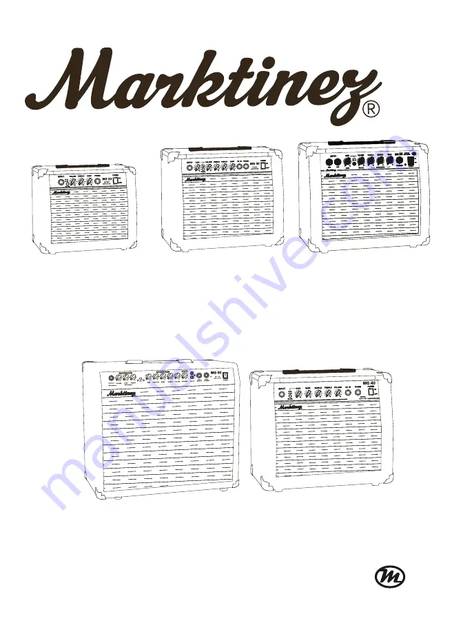 Marktinez MG 20 User Manual Download Page 1