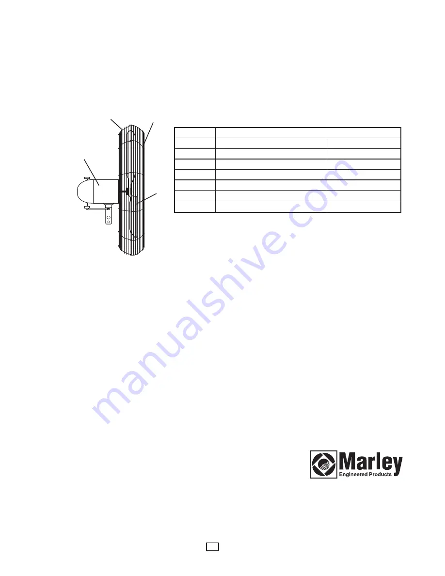 Marley LCHHD24-O Assembly And Installation Instructions Download Page 4