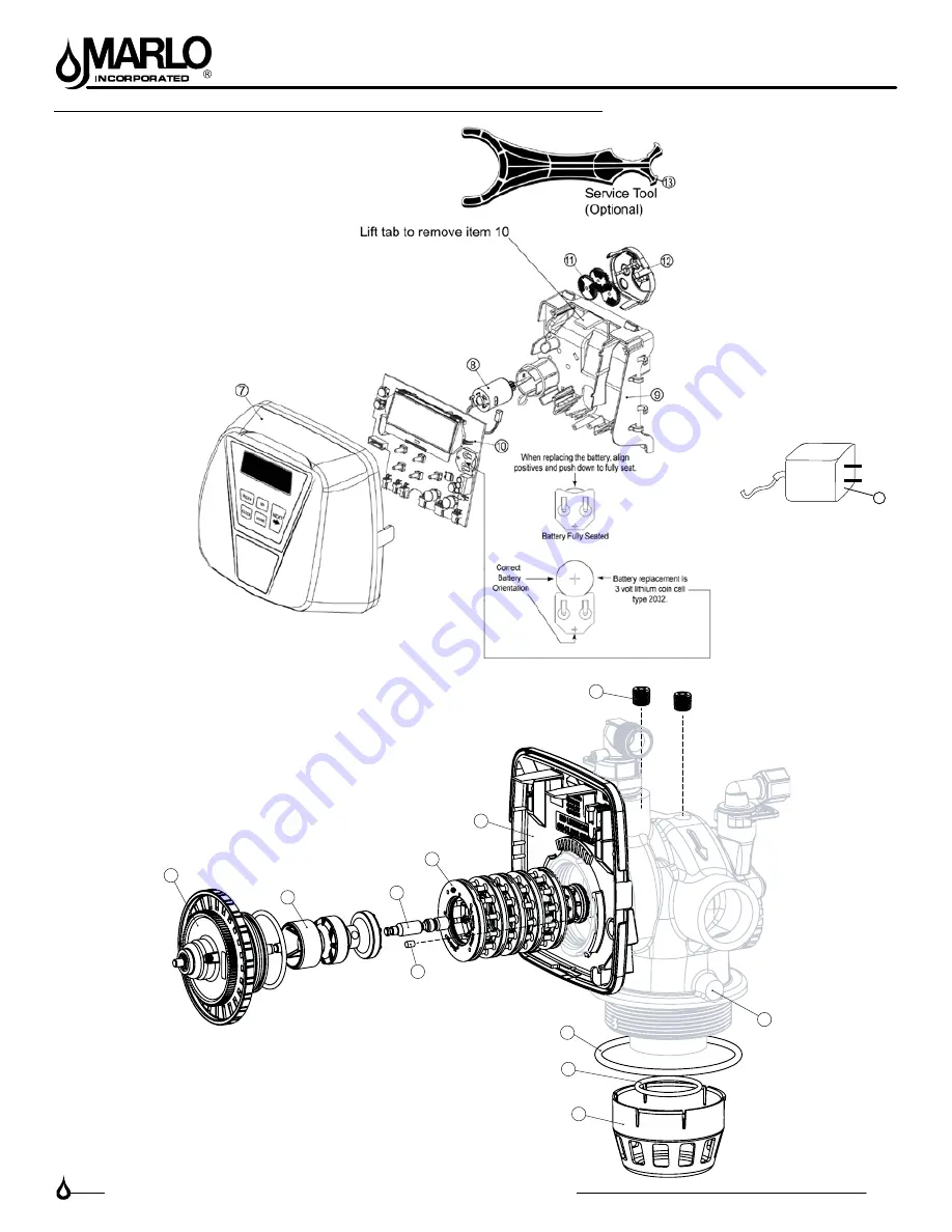 Marlo Incorporated MGTE Series Installation, Operation And Maintenance Manual Download Page 21