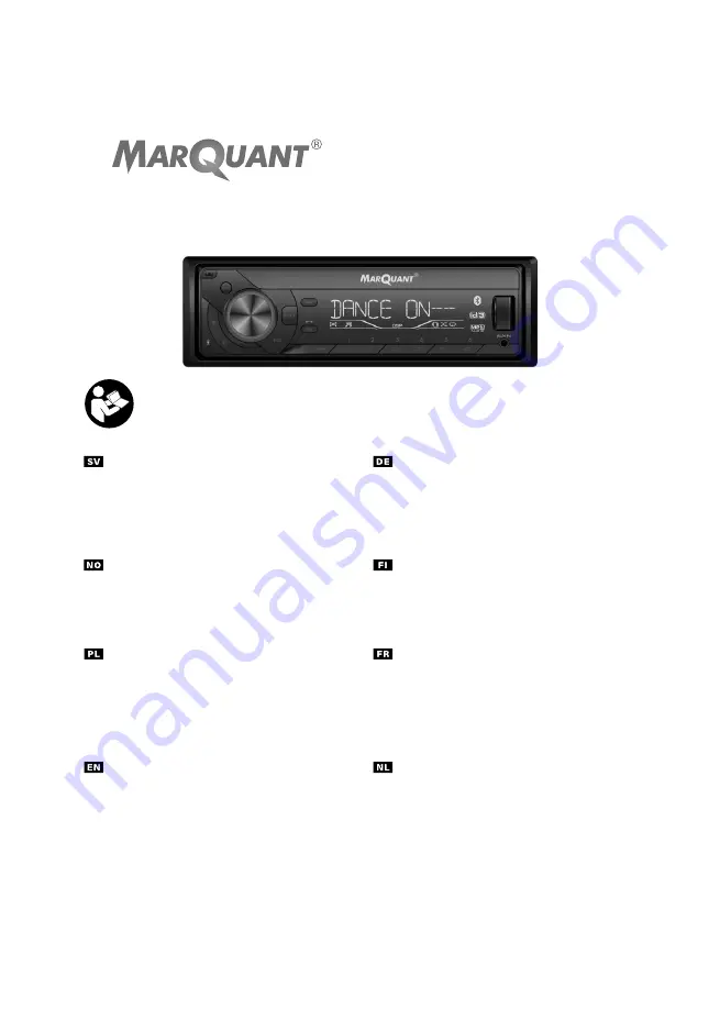 Marquant 014439 Operating Instructions Manual Download Page 1