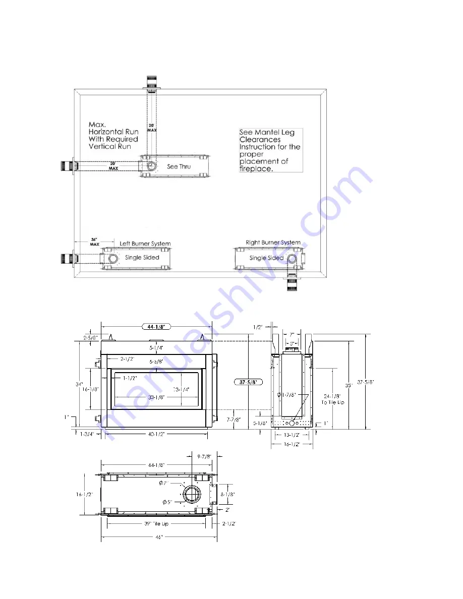 Marquis MQRB4436LP Infinite Series Installation Instructions Manual Download Page 12