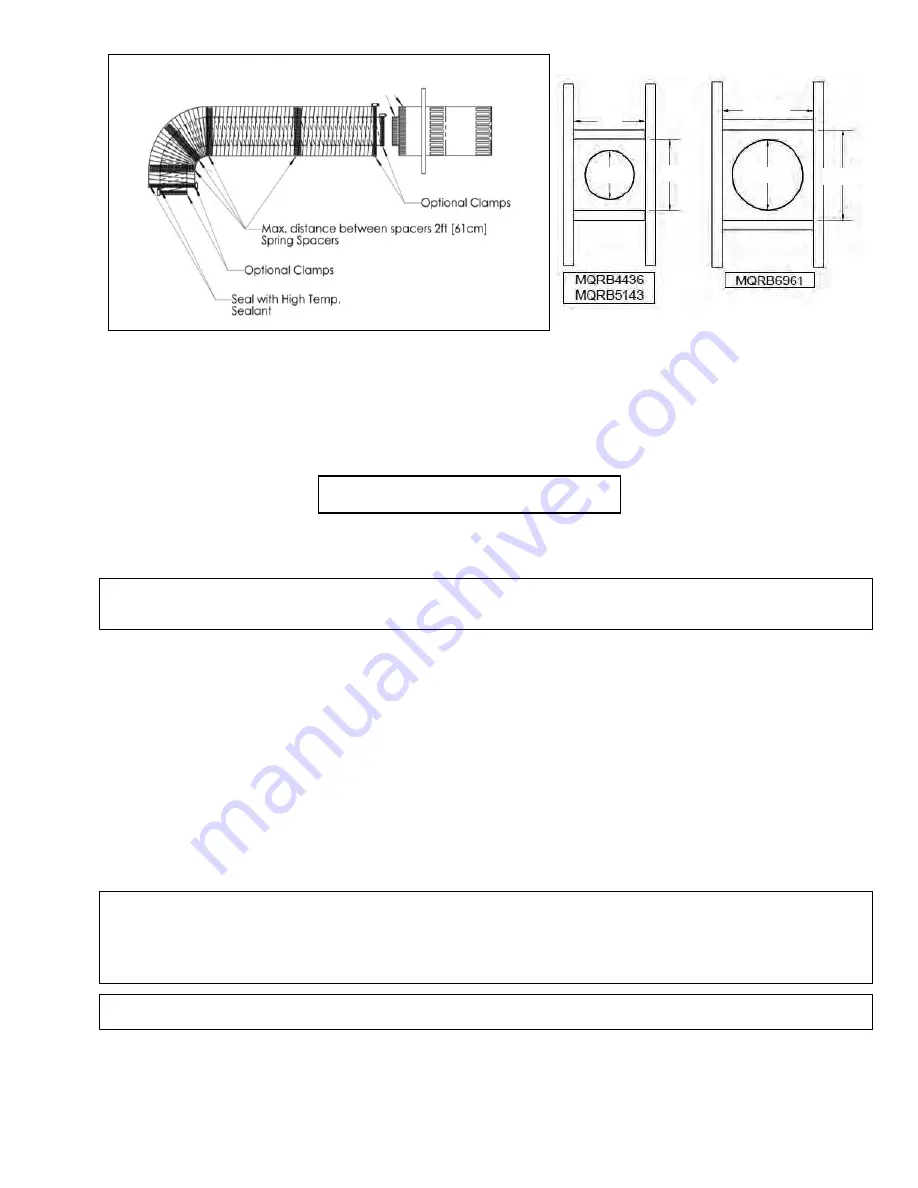 Marquis MQRB4436LP Infinite Series Installation Instructions Manual Download Page 86