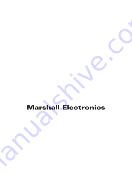 Marshall Electronics CV343-CS Скачать руководство пользователя страница 24