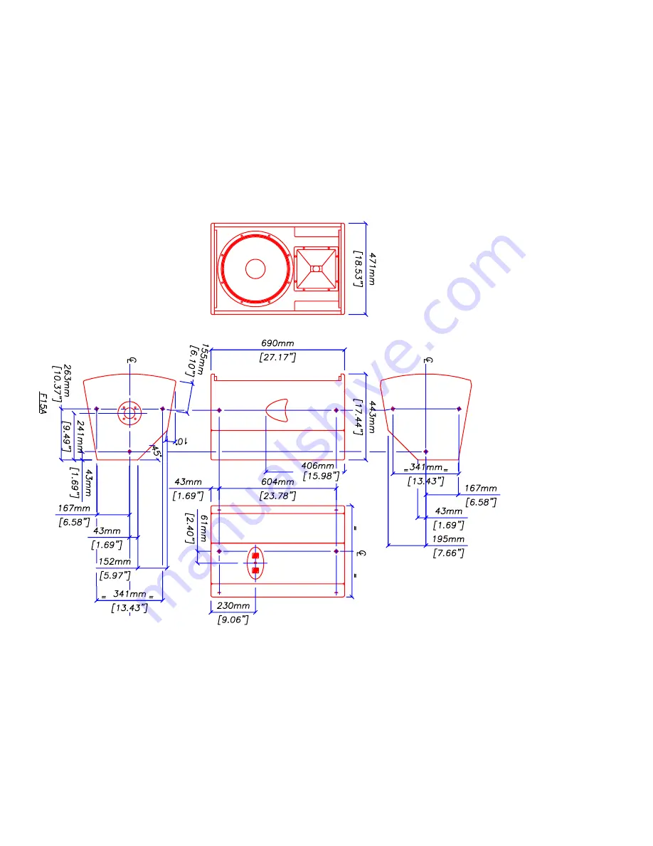 Martin Audio F15A - SCHEMATICS Manual Download Page 1