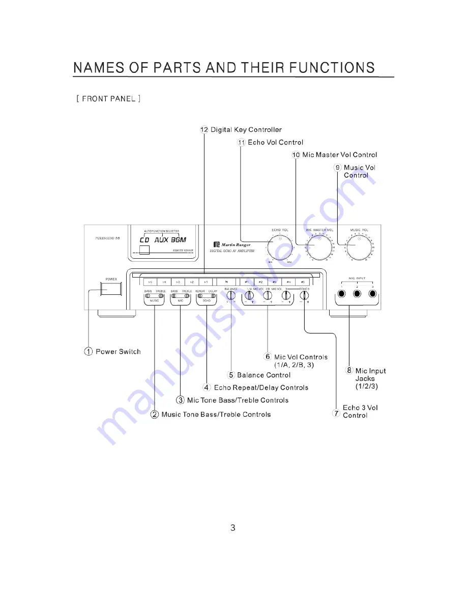 Martin Ranger Pure Sound 66 Скачать руководство пользователя страница 4