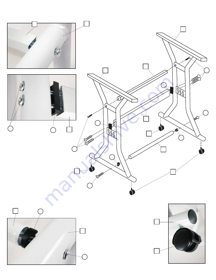 Martin Universal Design Creation Craft Center U-DS91TBW Quick Start Manual Download Page 2