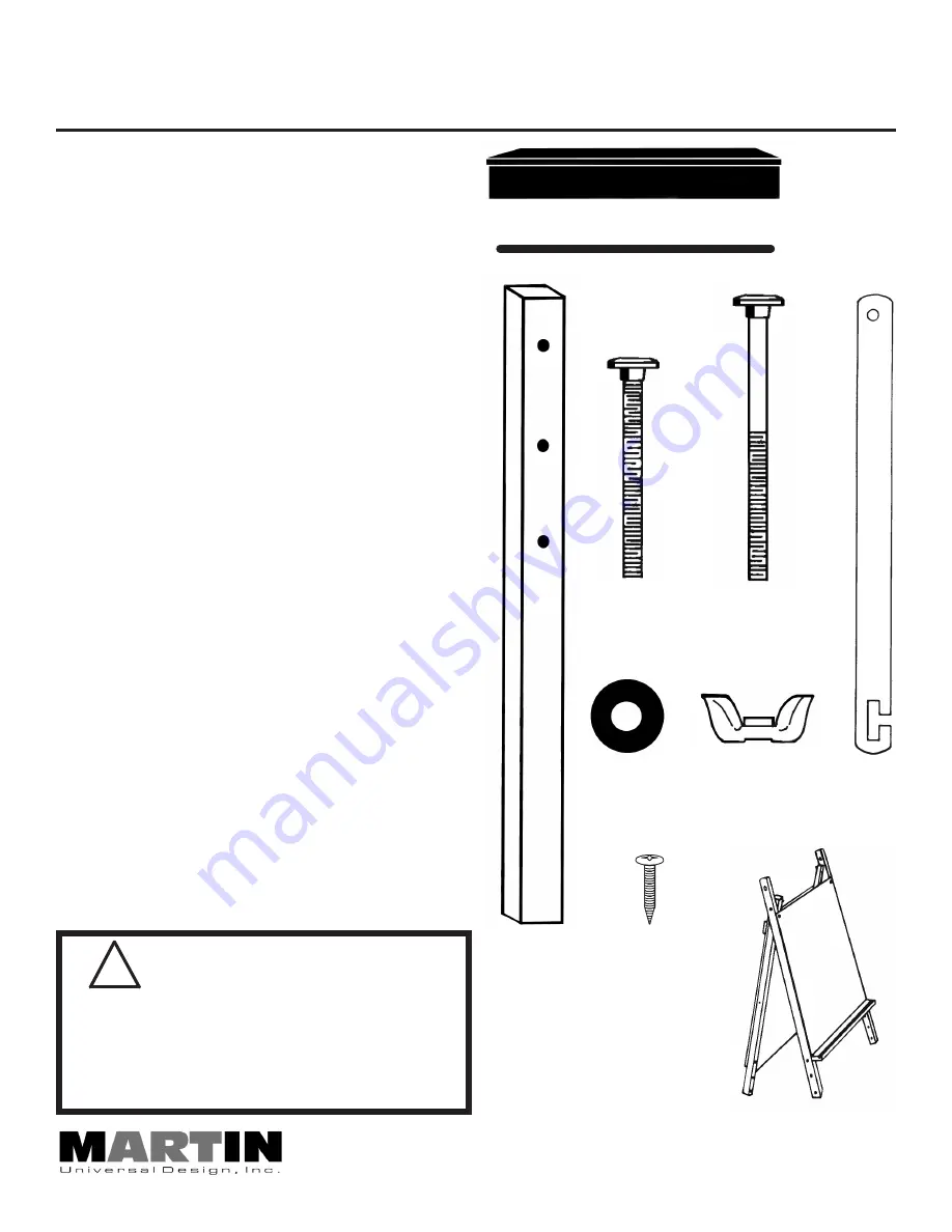 Martin Universal Design U9102 Assembly Instructions Download Page 1