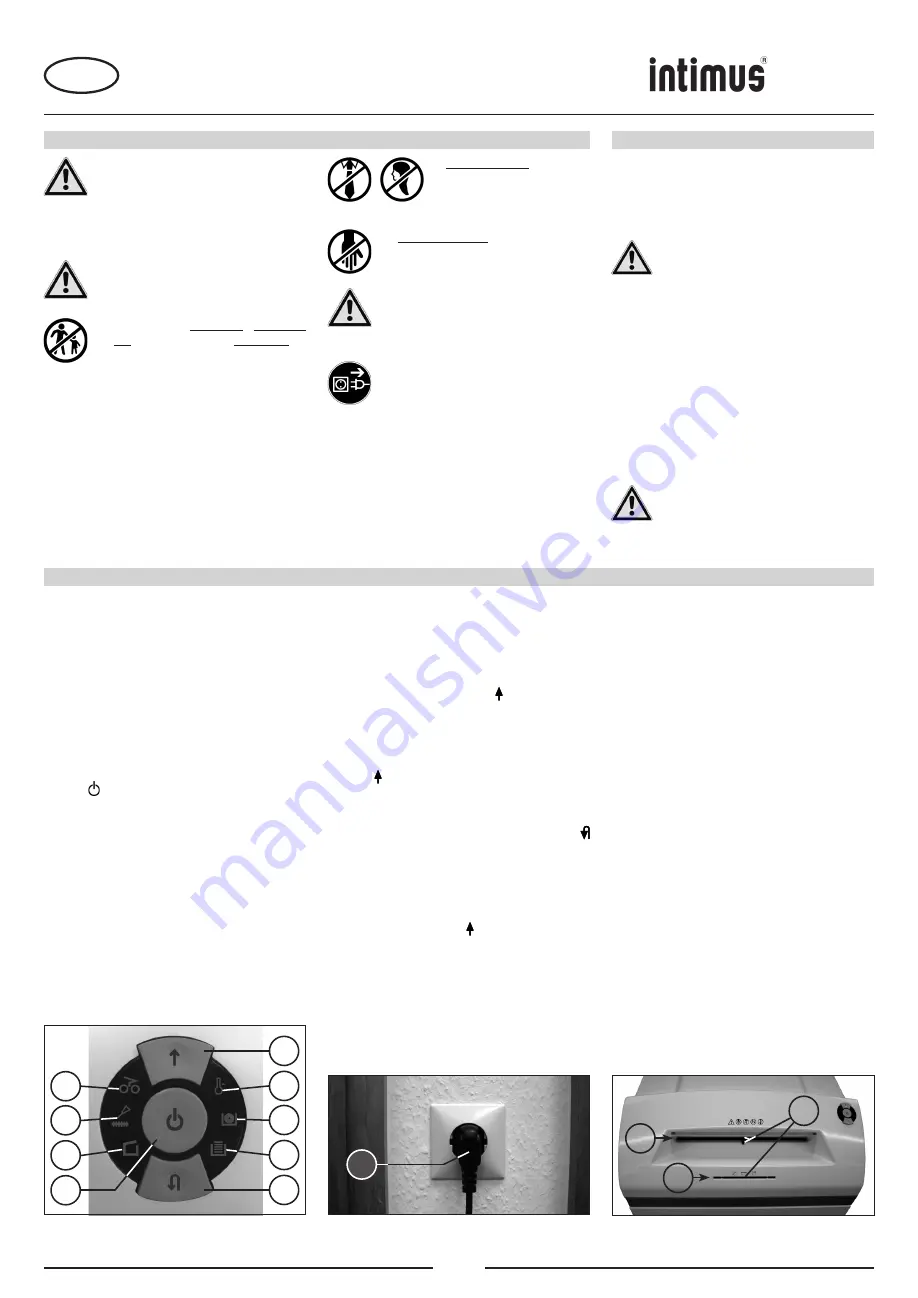 Martin Yale INTIMUS 227-1C Operation Instructions Manual Download Page 9