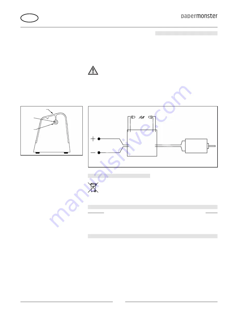 Martin Yale papermonster F100 Operating Instructions Manual Download Page 3