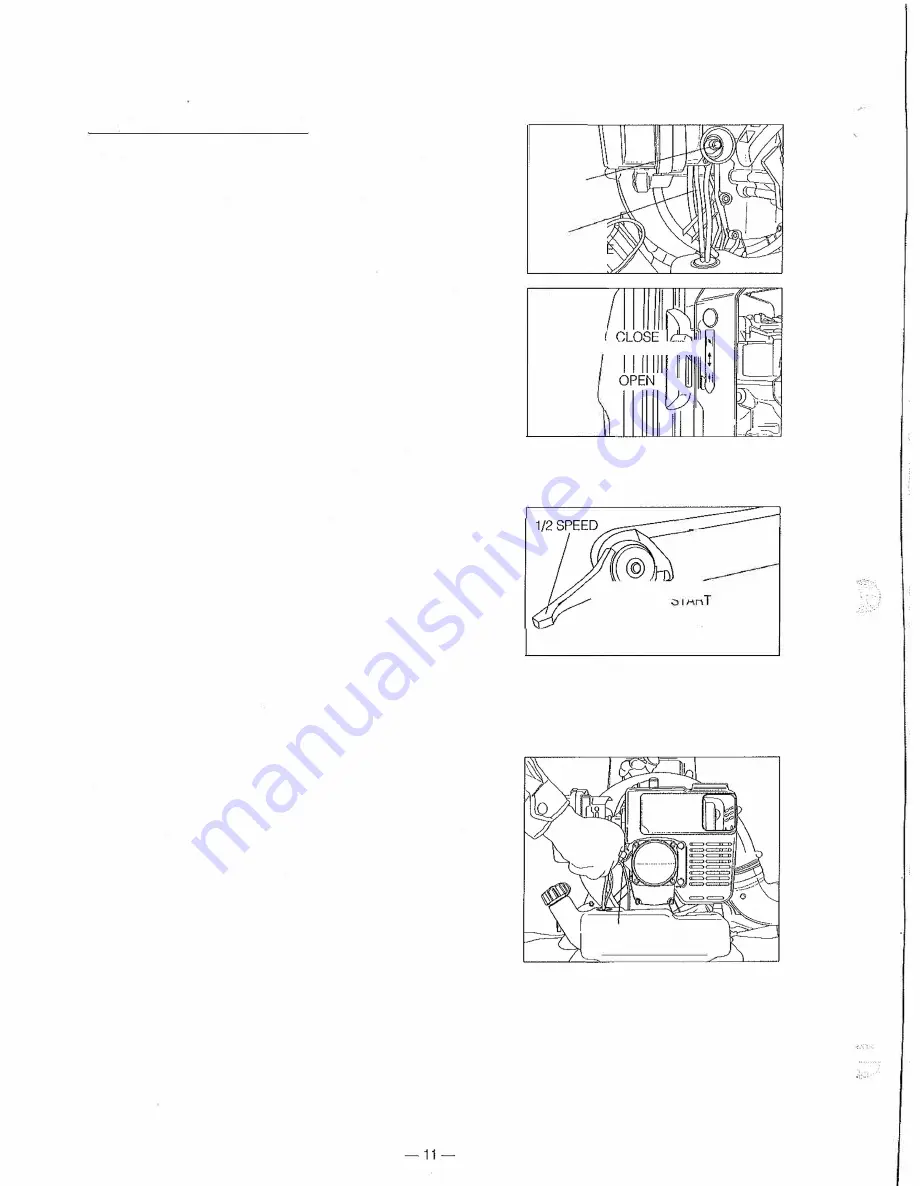 Maruyama bl5100 Operator'S Manual Download Page 12