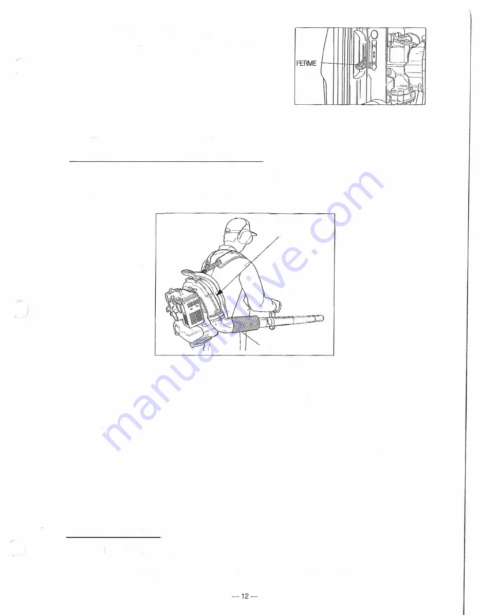 Maruyama bl5100 Operator'S Manual Download Page 31