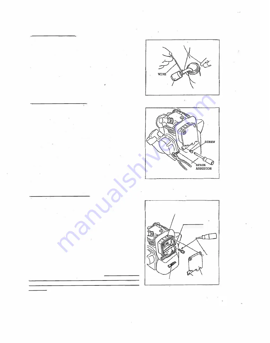 Maruyama ED260 Instruction Manual Download Page 11