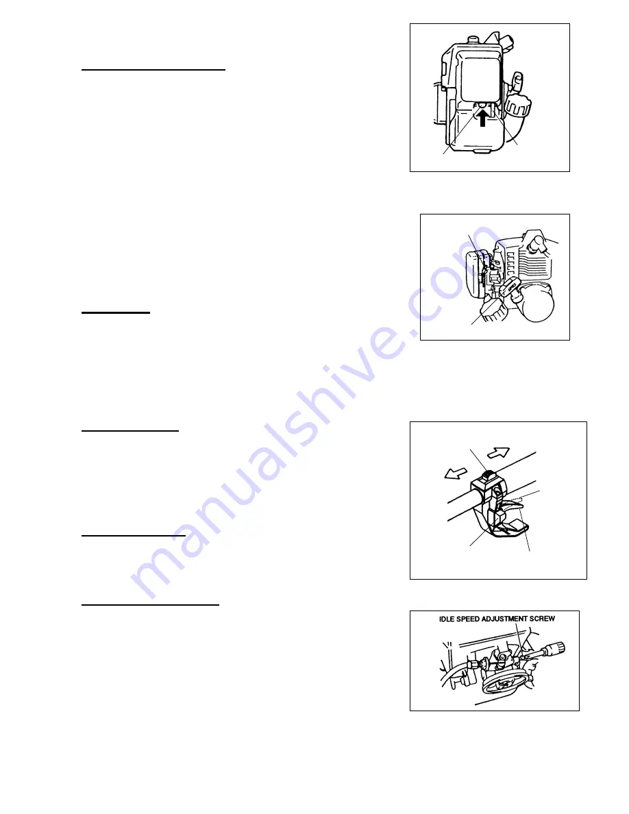 Maruyama MBS329 Owner'S/Operator'S Manual Download Page 6