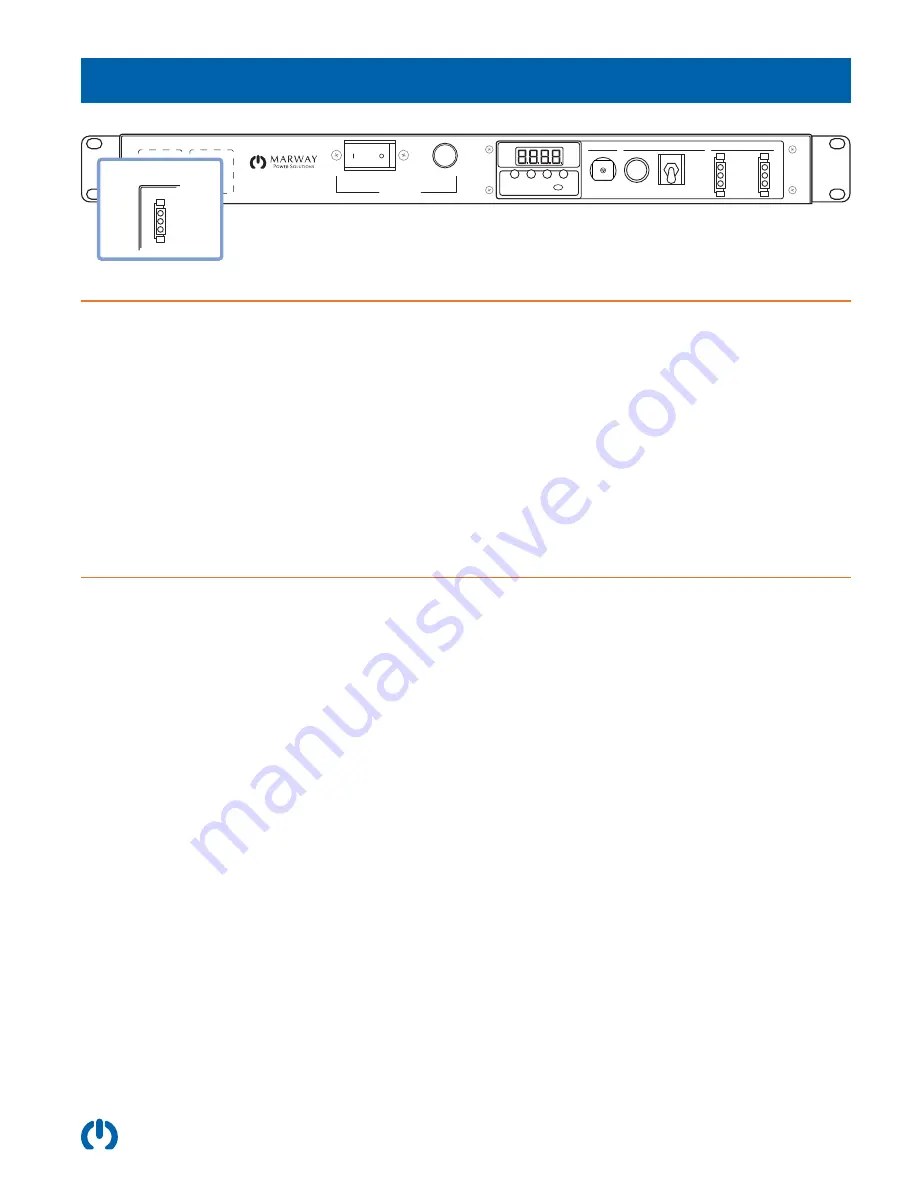 Marway Optima 520 Series Operating Manual And Reference Download Page 7