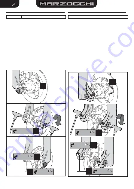 Marzocchi TENNECO 9001387 Скачать руководство пользователя страница 8