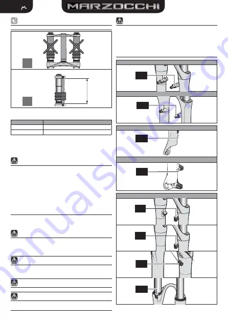 Marzocchi TENNECO 9001387 Manual Download Page 18