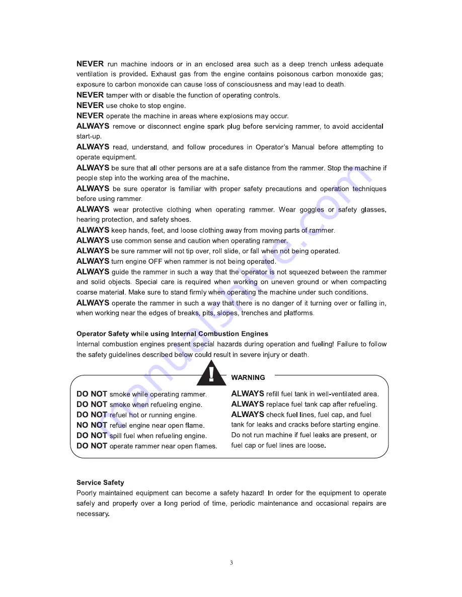 Masalta MR60H Owner'S Manual Download Page 4