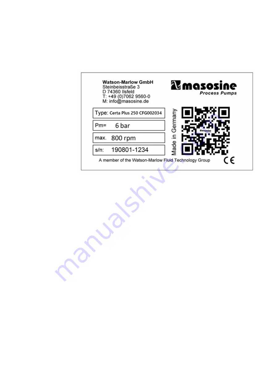 masosine Certa Plus User Manual Download Page 11