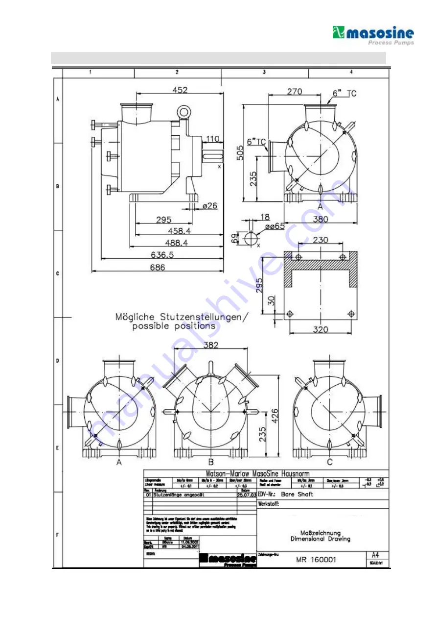 masosine MR 160 Manual Download Page 21