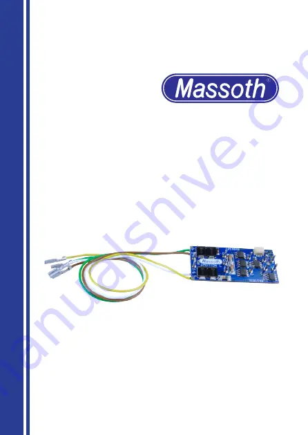 Massoth 8154001 Скачать руководство пользователя страница 1