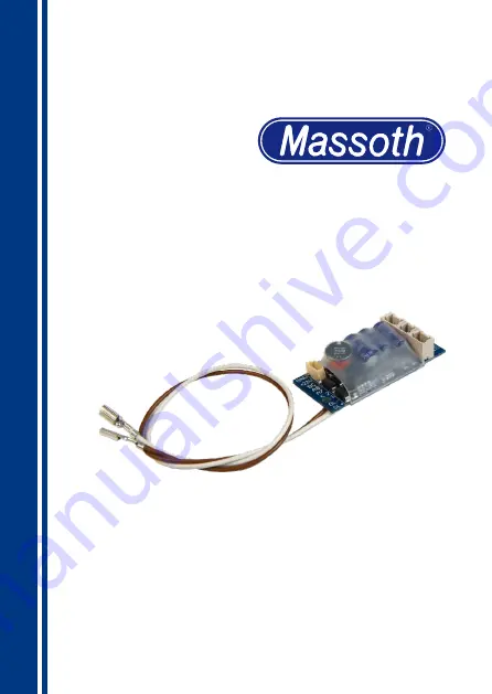 Massoth eMOTION S Installation Manual Download Page 1