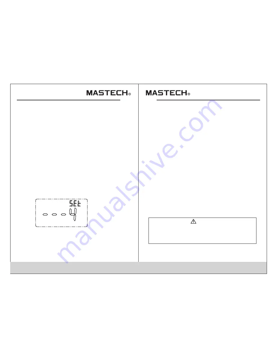 Mastech MS2140A Manual Download Page 14