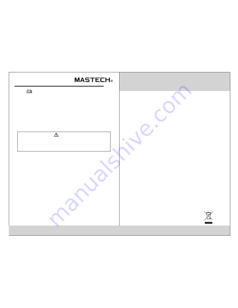 Mastech MS2140A Manual Download Page 15