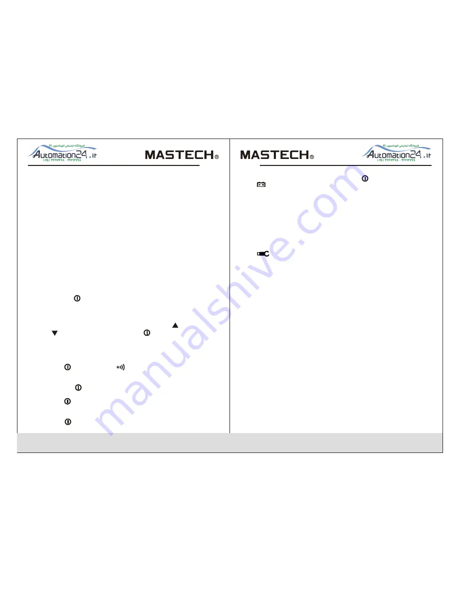 Mastech MS2301 Скачать руководство пользователя страница 9