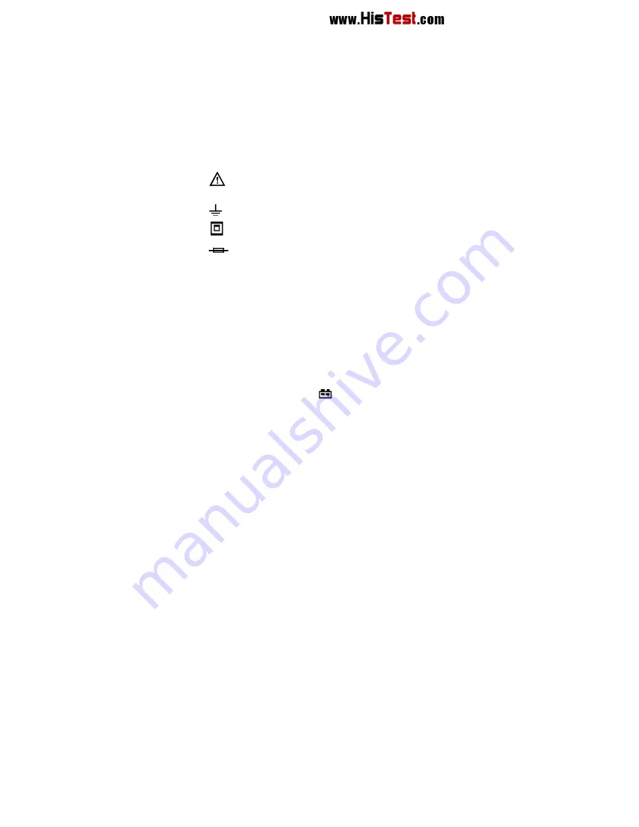 Mastech MS8221 User Manual Download Page 4