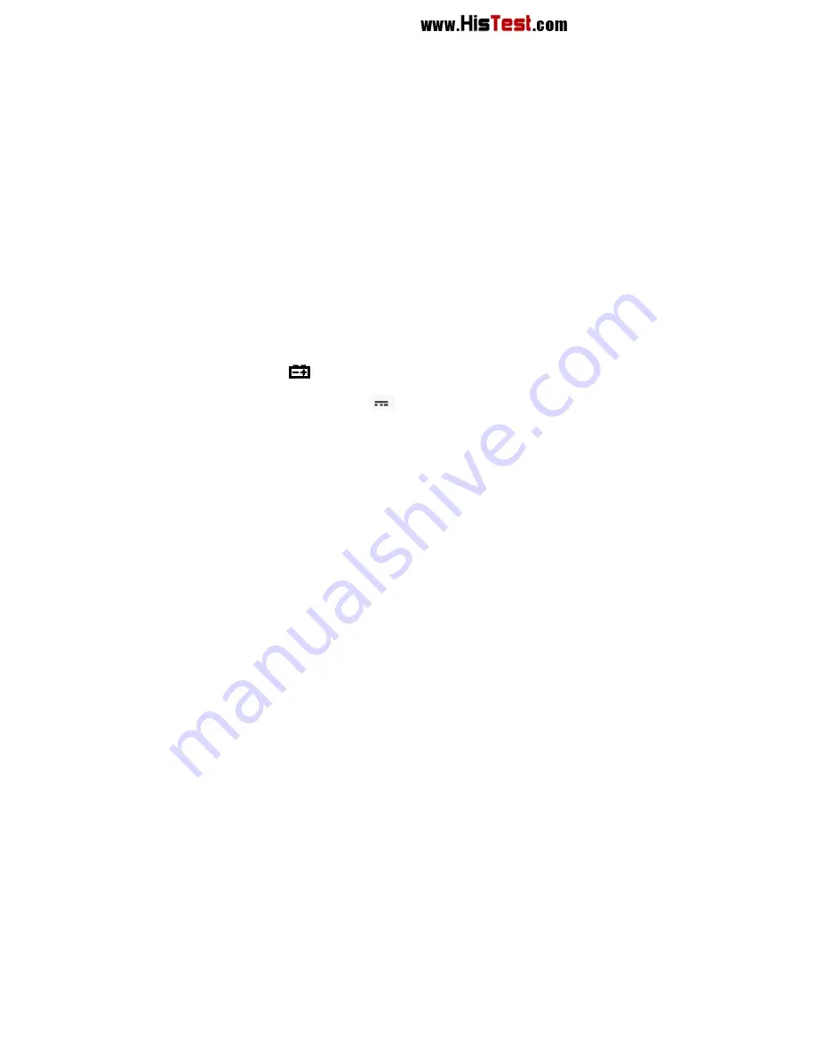 Mastech MS8221 User Manual Download Page 7