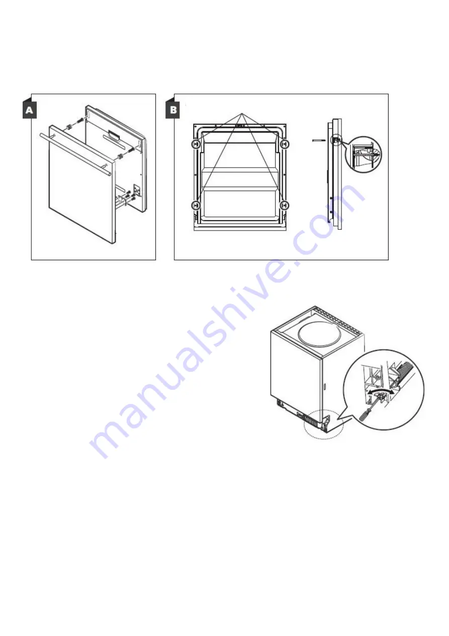 MASTER KITCHEN MKDW FS607014 E WH E Скачать руководство пользователя страница 20