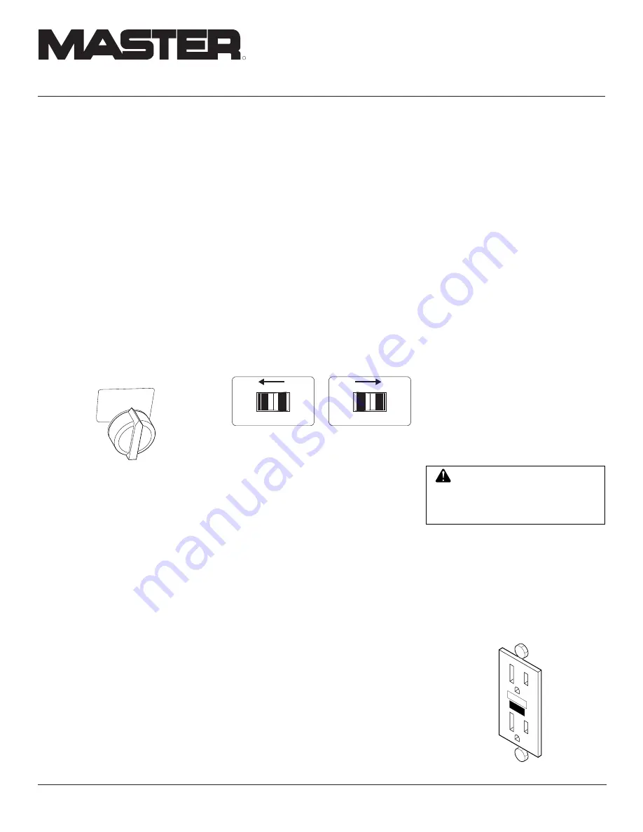 Master MGR2900, MGR4500I, MGR6000I Owner'S Operation And Installation Manual Download Page 6