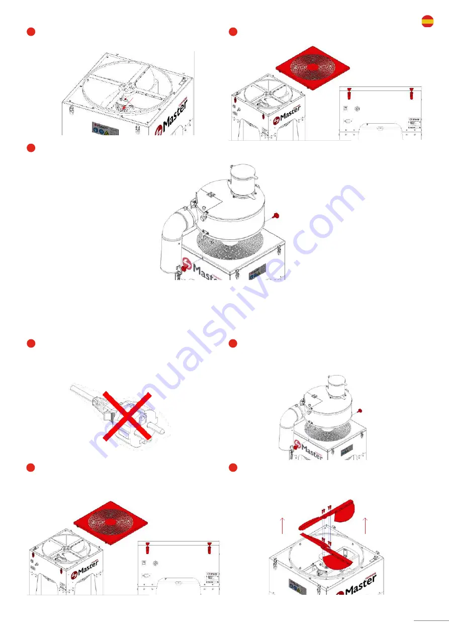 Master MT Professional 50 Instructions For Use And Maintenance Manual Download Page 17