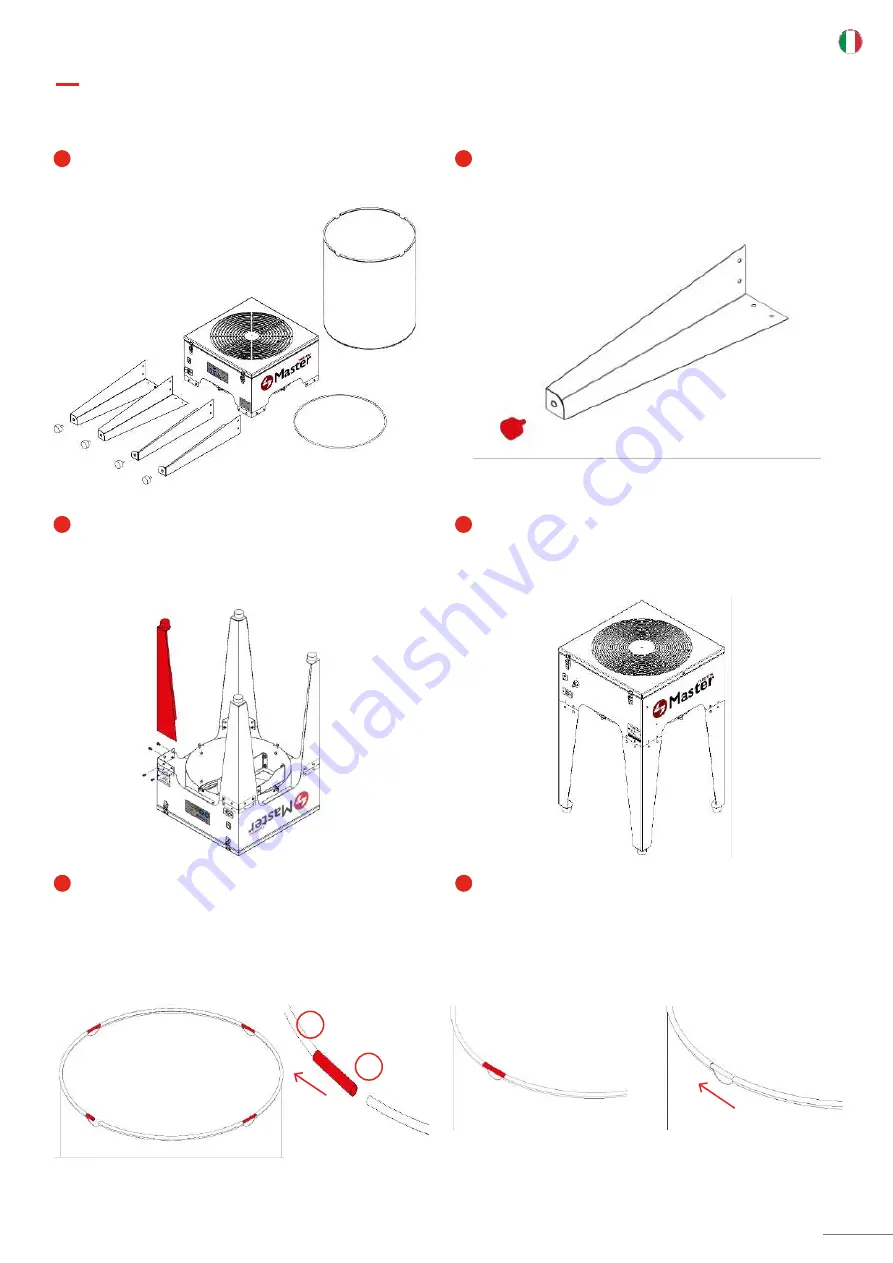 Master MT Professional 50 Instructions For Use And Maintenance Manual Download Page 43