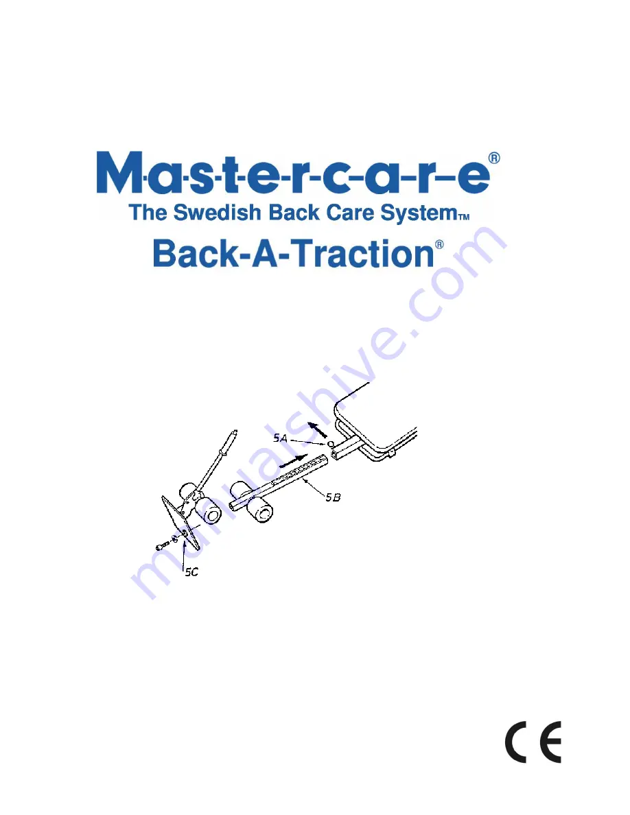 Mastercare Back-A-Traction Скачать руководство пользователя страница 1