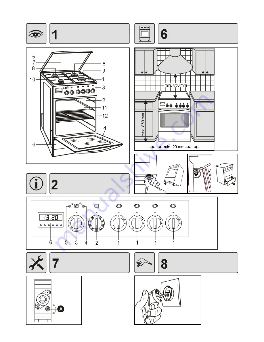 Mastercook KGE-7336ZB Plus Скачать руководство пользователя страница 2