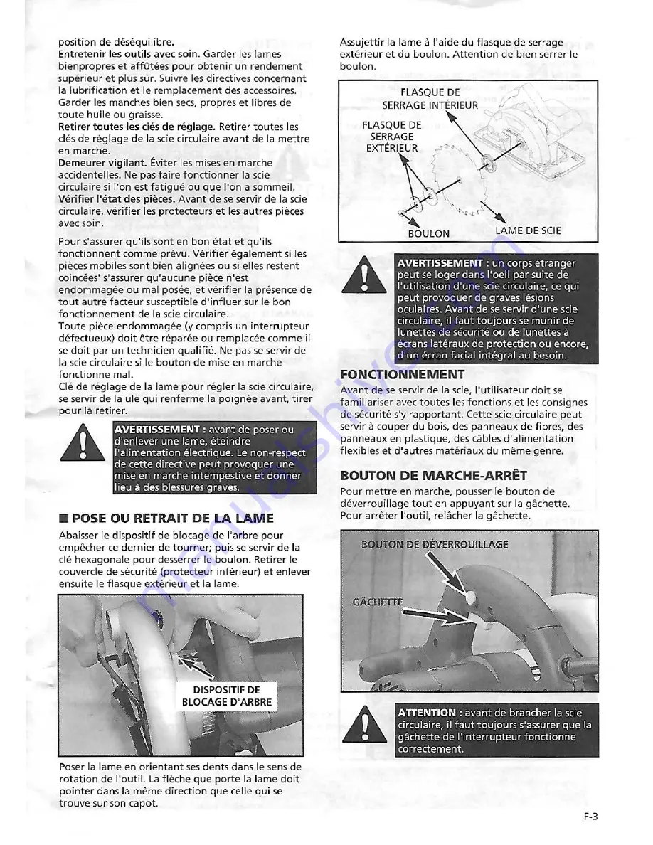 MasterCraft 54-8340-4 Operating Manual Download Page 7