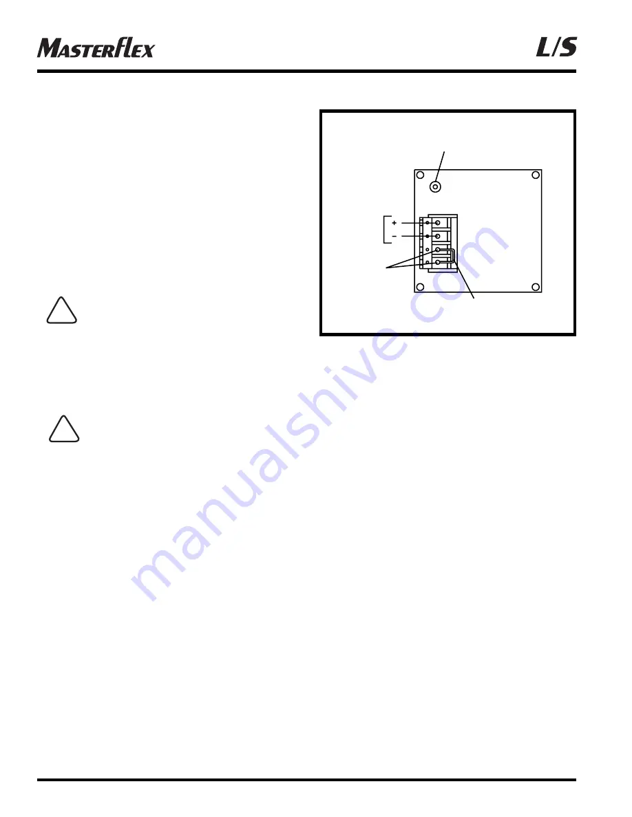 Masterflex L/S 772000-12 Operating Manual Download Page 4