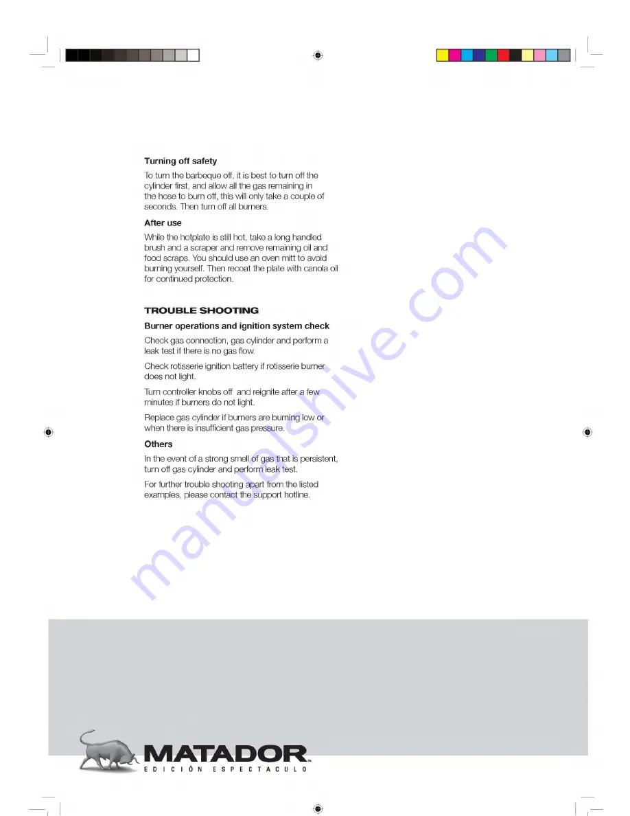 Matador Supernova 4 User Manual Download Page 10