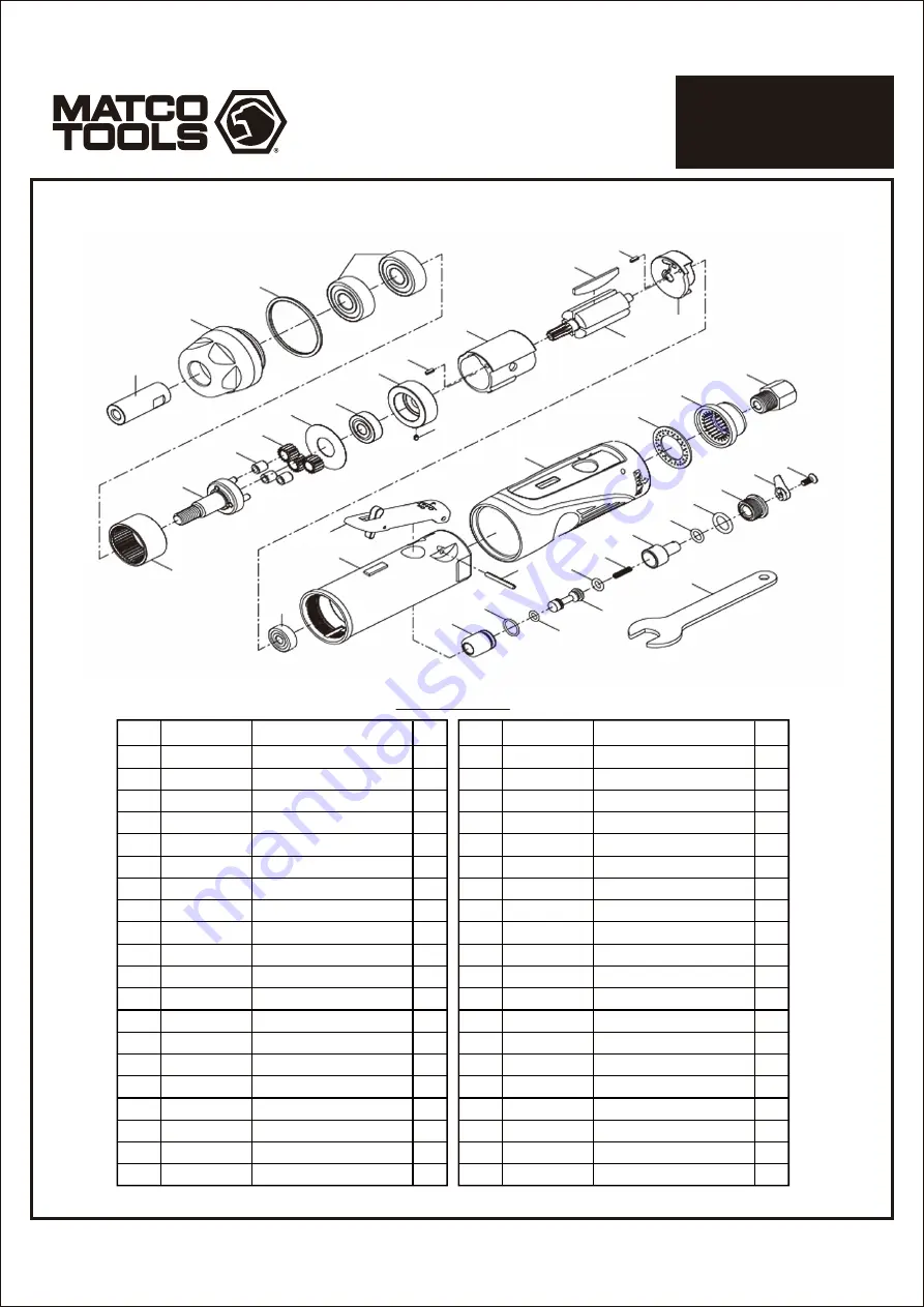 Matco Tools MT1425K Manual Download Page 4