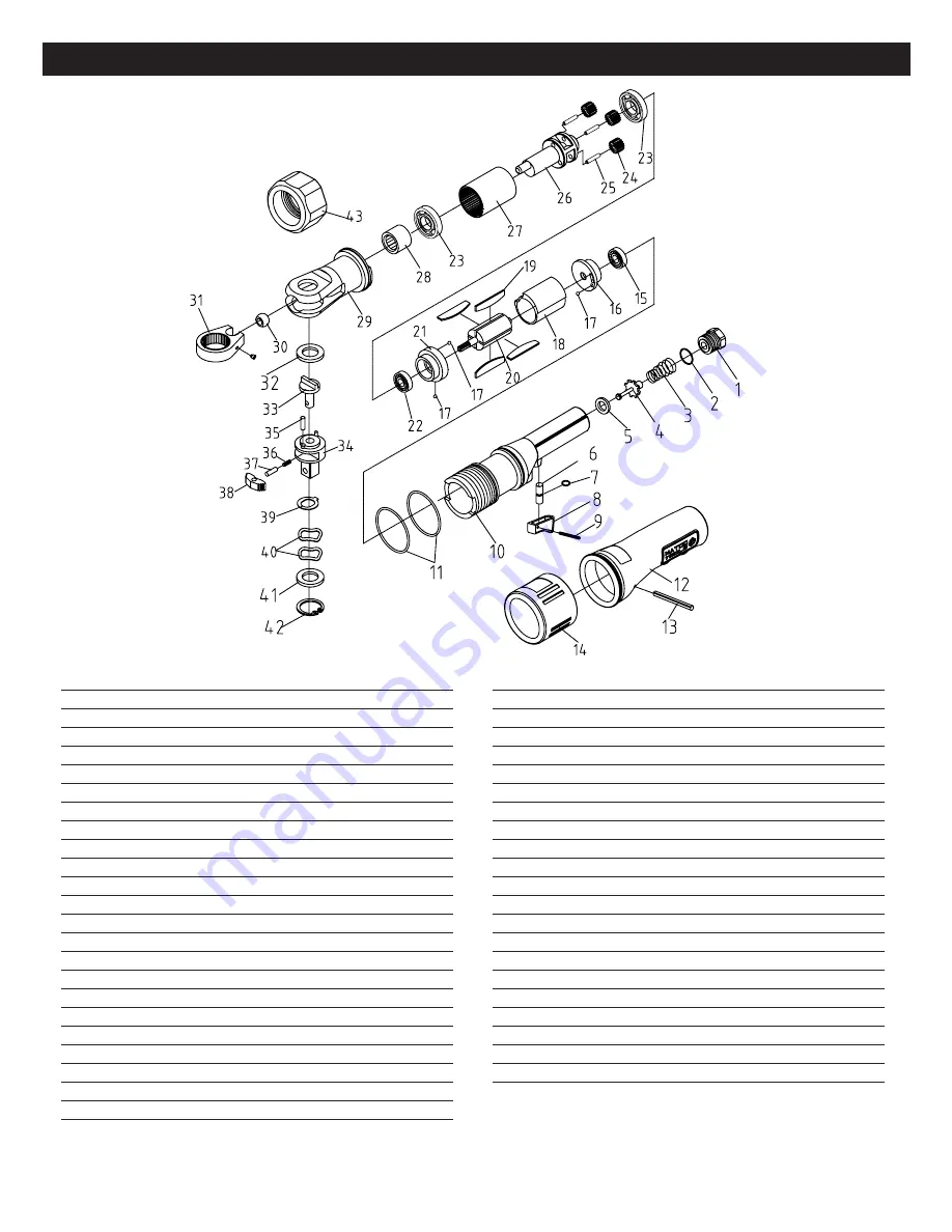 Matco Tools MT2814 Operating Instructions Manual Download Page 4