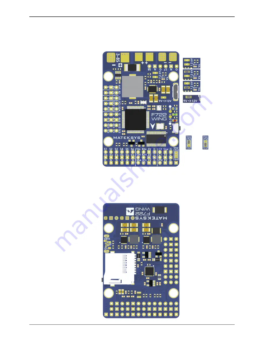 Matek Systems F722-WING Quick Start Manual Download Page 2